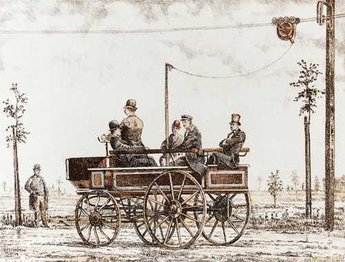 1882年無軌電車